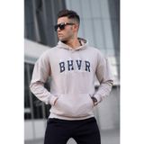 Madmext 5326 Bej Erkek Sweatshirt