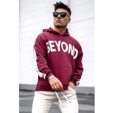 Madmext 5327 Bordo Kapüşonlu Erkek Sweatshirt
