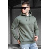 Madmext 5339 Haki Erkek Sweatshirt
