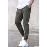 Madmext 5412 Basic Haki Eşofman