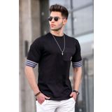 Madmext 5806 Erkek Beyaz T-shirt