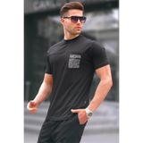 Madmext 6102 Koyu Yeşil Regular Fit Yama Cepli Erkek T-shirt
