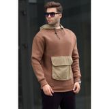 Madmext 6138 Acı Kahve Erkek Sweatshirt