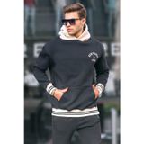 Madmext 6139 Siyah Erkek Sweatshirt