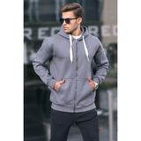 Madmext 6140 Füme Erkek Sweatshirt