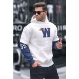 Madmext 6141 Ekru Erkek Sweatshirt