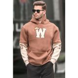 Madmext 6141 Kahverengi Erkek Sweatshirt