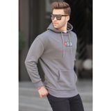 Madmext 6145 Füme Erkek Sweatshirt