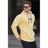 Madmext 6145 Sarı Erkek Sweatshirt