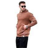 Madmext 6150 Kahverengi Erkek Sweatshirt