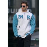 Madmext 6155 Ekru Erkek Sweatshirt