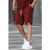 Madmext 6501 Bordo Basic Erkek Şort