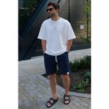 Madmext 6501 Regular Fit Çift Cepli Basic Erkek Şort