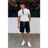 Madmext 6501 Siyah Basic Erkek Şort