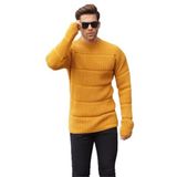 Madmext 6855 Hardal Erkek Kazak