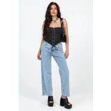 Madmext Açık Mavi Relaxed Fit Kadın Jeans MG1934