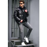 Madmext Antrasit slim fit Erkek Jean 6862