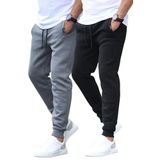 Madmext Antrasit/Siyah Basic 2'Li Paket Erkek Eşofman E7444,Antrasit/Siyah S