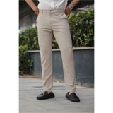 Madmext Bej Basic Erkek Pantolon E6576