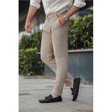 Madmext Bej Basic Erkek Pantolon E6576,Bej M