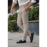 Madmext Bej Basic Erkek Pantolon E6576,Bej S