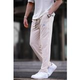 Madmext Bej Erkek Basic Eşofman Altı 6536