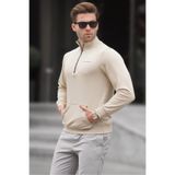 Madmext Bej Erkek Sweatshirt 5300