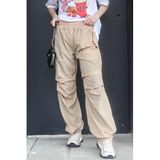 Madmext Bej Paraşüt Jogger Kadın Pantolon Mg1726,Bej M
