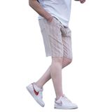 Madmext Bej Rahat Kesim Erkek Keten Kapri Şort 6543,Bej 2XL