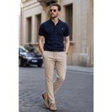 Madmext Bej Regular Fit Erkek Pantolon E6572