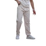 Madmext Bej%100 Pamuklu Rahat Kesim Erkek Pantolon E6565,Bej L