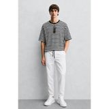 Madmext Beyaz Basic Erkek Pantolon 4242