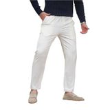 Madmext Beyaz Relaxed Erkek Pantolon 6510,Beyaz S