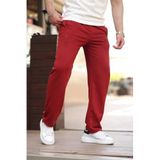 Madmext Bordo Rahat Kesim Erkek Eşofman Altı, Pamuklu, Çift Cepli, Regular Paça, 2XL