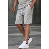 Madmext Boyalı Gri Basic Erkek Şort 6501