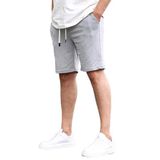 Madmext Boyalı Gri Basic Erkek Şort 6505,Boyalı Gri S