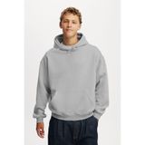 Madmext Boyalı Gri Kapüşonlu Kanguru Cep Erkek Sweatshirt E7169