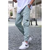 Madmext Çağla Yeşili Kargo Cep Erkek Jogger Pantolon 5461,Çağla Yeşili M