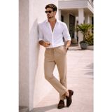 Madmext Camel Regular Fit Erkek Pantolon E6572