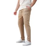 Madmext Camel Regular Fit Erkek Pantolon E6572,Kahverengi L