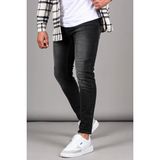 Madmext Düz Paça Rahat Kesim Erkek Siyah Jeans 6330 - 31