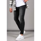 Madmext Düz Paça Rahat Kesim Erkek Siyah Jeans 6330 - 32