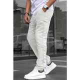 Madmext Ekru Müslin Kumaş Erkek Basic Pantolon 6507