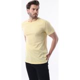Madmext Erkek Sarı Basic Tişört 5268 Sarı