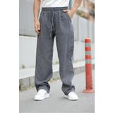 Madmext Füme %100 Pamuklu Rahat Kesim Erkek Pantolon E6562