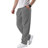 Madmext Füme Bol Paça Beli Bağlamalı Erkek Pantolon E7403,Füme M