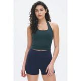 Madmext Füme Halter Yaka Kadın Atlet MG2680