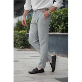 Madmext Gri Basic Erkek Pantolon E6576,Gri L