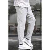 Madmext Gri Basic Waffle Kumaş Erkek Pantolon 6509,Gri XL