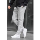 Madmext Gri Düz Paça Erkek Pantolon 6531
